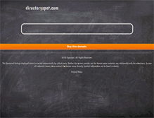 Tablet Screenshot of directoryspot.com